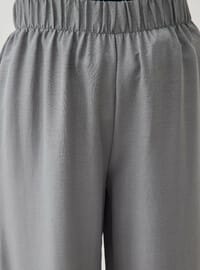 Aerobin Basic Tunik Pantolon Takım Gri