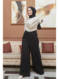 Gabardin Pantolon Etek 1162 Siyah