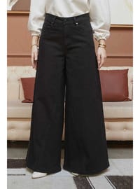 Gabardin Pantolon Etek 1162 Siyah