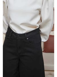 Gabardin Pantolon Etek 1162 Siyah