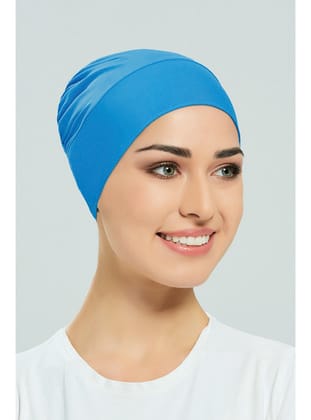Havuz Deniz Düz Bone R-999-B Mavi