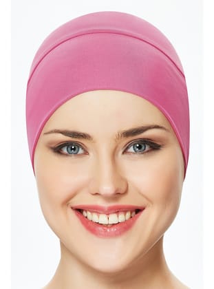Havuz Deniz Düz Bone R-999-B Pembe01