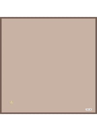 Düz Renk Black Seri Twill Eşarp Askısı ile Birlikte 90x90 cm Vizon