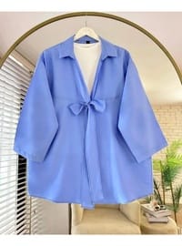Mavi Kimono Tunik