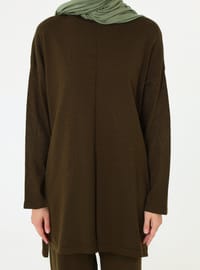 Triko Tunik & Pantolon Takım Haki
