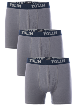 Erkek 3 lü Pamuklu Likralı Renkli Boxer Seti 4147