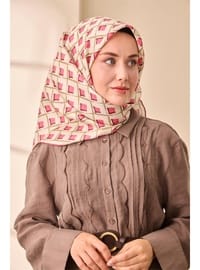 İpek Eşarp Twill 90x90 Çok Renkli