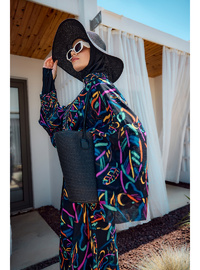 Pareo Kaftan Siyah