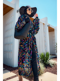 Pareo Kaftan Siyah