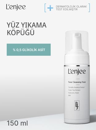 Yüz Temizleme Köpüğü-150ml - Renksiz - Lenjee