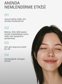 Su Bazlı Nemlendirici Krem Renksiz