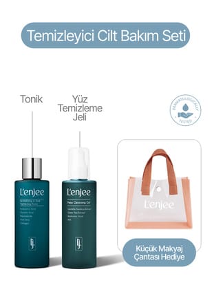 Temizleyici Cilt Bakım Seti - Lenjee
