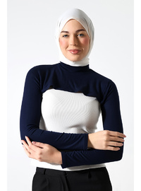 Balıkçı Yaka Kolluk Lacivert