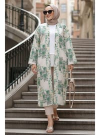 Desenli Kimono