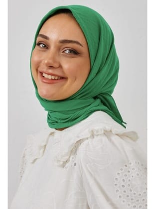 Organik Fresh Eşarp - Yeşil