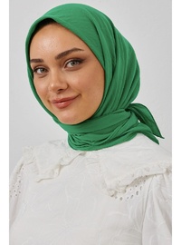 Organik Pamuk Eşarp - Yeşil