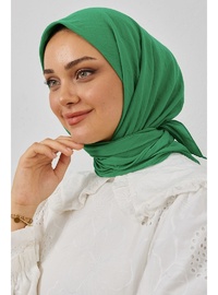 Organik Pamuk Eşarp - Yeşil