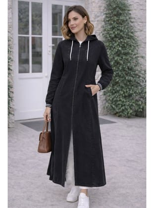 Beli Lastikli Spor Kot Kap Lacivert O7914 Siyah