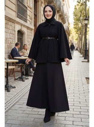 Selas Kemerli Panço 1626 - Siyah