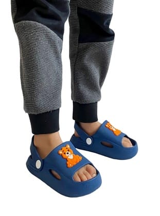 Dy BK4001 Kaydırmaz Hayvan Figürlü Çocuk Sandalet Terlik