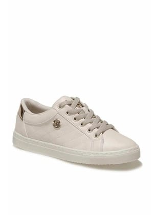 US Polo Assn TIGGY Kadın Havuz Taban Sneaker Ayakkabı Bej