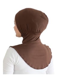 Pratik Hijab Spor Bone Kahverengi