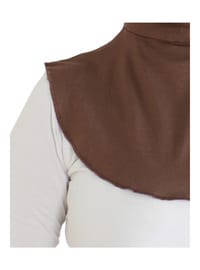 Pratik Hijab Spor Bone Kahverengi