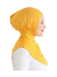 Pratik Hijab Spor Bone Sarı