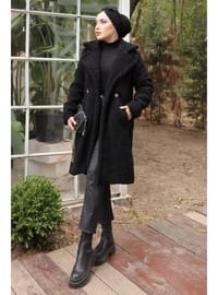 Fleto Cepli Peluş Mont