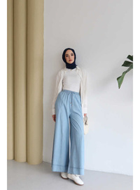 Bol Paça Denim Pantolon