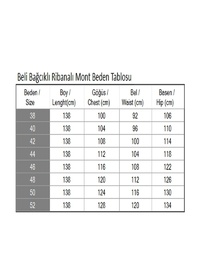 Beli Bağcıklı Ribanalı Mont Taba