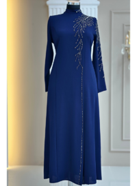 Abiye Elbise 145 cm Lacivert