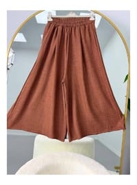 Cepli Pantolon Etek Çok Renkli