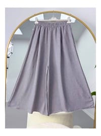Cepli Pantolon Etek Gri