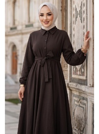 Kuşaklı Mevlana Elbise Acı Kahve HM2105