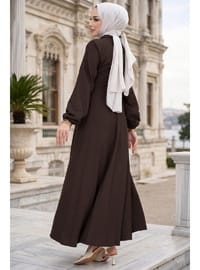 Kuşaklı Mevlana Elbise Acı Kahve HM2105