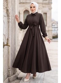 Kuşaklı Mevlana Elbise Acı Kahve HM2105