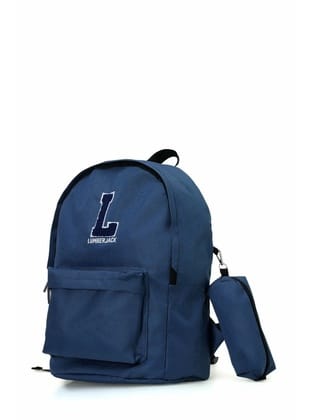 Lumberjack OXFORD Unisex Sırt Çantası Okul Çantası Kalemlikli