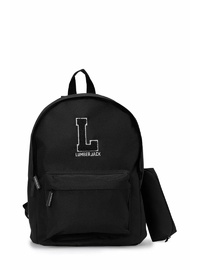 Lumberjack OXFORD Unisex Sırt Çantası Okul Çantası Kalemlikli
