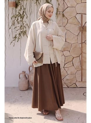 Geniş Kol Taş Kimono