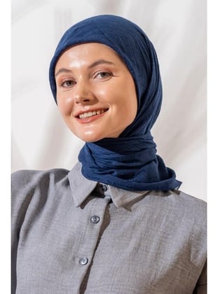 Kadın Bambu Eşarp KOYU İNDİGO
