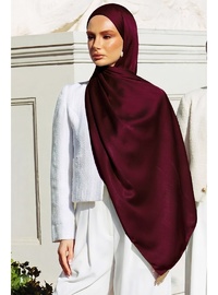 İpek Organze Abiye Şal BORDO 105
