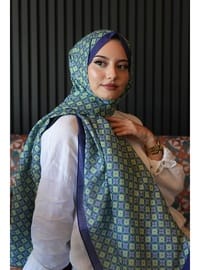 Mozaik Desen Benetton Soft Pamuk Şal