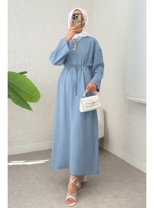Sultan Basic Elbise 0001 - MAVİ